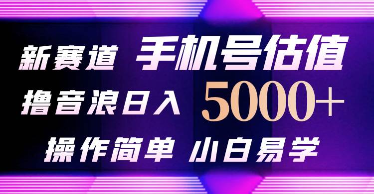 图片[1]-抖音不出境直播【手机号估值】最新撸音浪，日入5000+，简单易学，适合... - 久爱网创-久爱网创